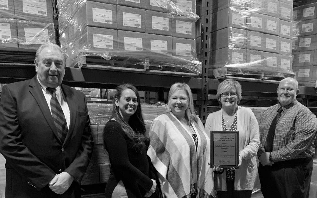 Tempagenix Honored With 2020 Eastway Community Partner Award